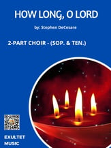 How Long, O Lord Two-Part Mixed choral sheet music cover